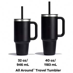 Tasse à café au design moderne en acier inoxydable, tasse anti-fuite pour de multiples occasions - Product Image 5