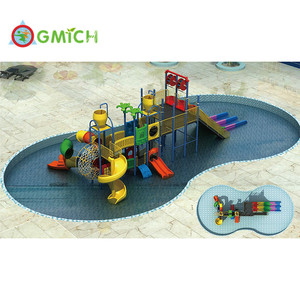 Quintal Playground e Water Slide Agregado Familiar Adulto com Piscina Parque Natação Pool-Jmq18166b - Product Image 4