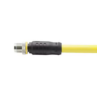 Conector M12 de 5 Pines, Código L, 16A, Latón Industrial, IP67, Impermeable, 63V, Arnés de Cables DIN, Conectores Eléctricos Macho y Hembra