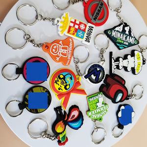 Nouvelle idée : Porte-clés personnalisé en PVC souple, motif chien de dessin animé, 2D/3D, en caoutchouc, avec logo et nom personnalisés, étanche et léger - Product Image 2