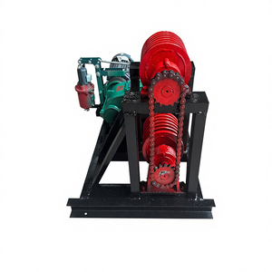 כננת חבל פלדה במהירות גבוהה JK1T במשקל טון אחד עם מנוע חשמלי ושלט רחוק להרמת/משיכת כלי רכב/סירות להנדסה - Product Image 2