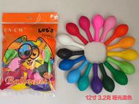 Vente en gros de ballons en latex gonflables à l'hélium, 100 pièces, 12 pouces, 3,2 g, en vrac, pour les décorations de mariage, de fêtes de famille