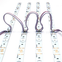 Barre de LED rigide en aluminium AC220VSMD 3030 DC12V24V IP20 IP65 à réflexion diffuse pour éclairage de fond ultra-mince pour caisson lumineux paysager
