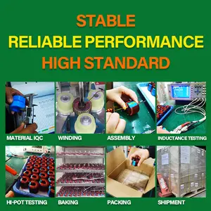 Стабильное свойство высокочастотный зеленый T16-T157 Sendust Магнитный тороидальный сердечник
