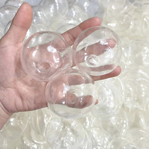 TPR Clear Round DIY Empty <b>Ball</b> Water Container for <b>Squeeze</b> Toys-Stress Relief Decompression and Pressure Reduction - Product Image 1