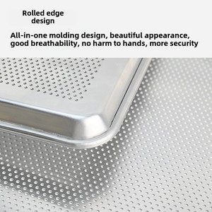 1.0 <span class=keywords><strong>di</strong></span> spessore <span class=keywords><strong>in</strong></span> lega <span class=keywords><strong>di</strong></span> alluminio punzecchiato rettangolare vassoio perforato pane torta strumento <span class=keywords><strong>di</strong></span> cottura per <span class=keywords><strong>forno</strong></span> per <span class=keywords><strong>Pizza</strong></span> fabbriche <span class=keywords><strong>di</strong></span> cibo - Product Image 4