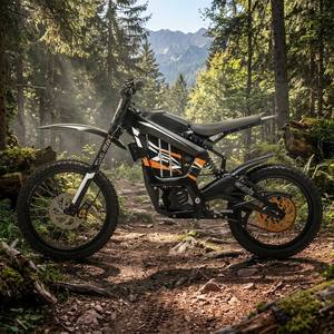 Moto électrique à moteur central 7200W, batterie lithium 72V 38.5Ah, 95km/h, Enduro Motocross tout-terrain, UE, États-Unis - Product Image 2