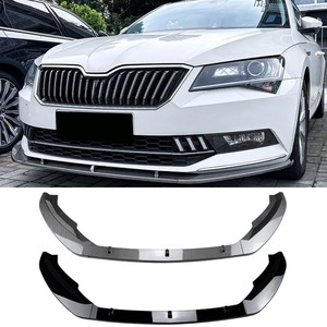 Kit carrosserie pour Skoda Superb B8 2016-2018 : séparateur de pare-chocs avant, diffuseur de pare-chocs avant, lèvre de spoiler, protection, accessoires auto - Product Image 2