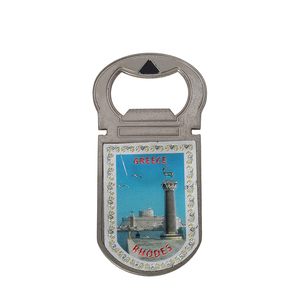 Imán de nevera OEM Barcelona, abridor de latas, recuerdos turísticos de Pisa, Grecia, diseños personalizados de Papúa Nueva Guinea - Product Image 4
