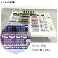 Mesa de Arena Acrílica Portátil de Microescala para Centro de Datos, Diseño Moderno, Hecha a Mano, Duradera, con Logotipo Personalizado, Novedad 2025