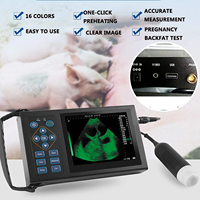 Scanner à ultrasons sans fil portable pour l'équipement vétérinaire à usage agricole pour vérifier la grossesse du bétail du chien