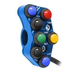Interruptor de Manillar Izquierdo para BMW S 1000 R (Azul) - Product Image 3