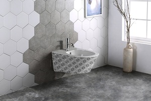 Bidet mural en céramique pour femme, pour salle de bain, WC - Product Image 5