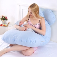 130*70cm femmes enceintes corps-spécifique dormir taille oreiller allaitement coussin d'allaitement pour les femmes pour les femmes enceintes