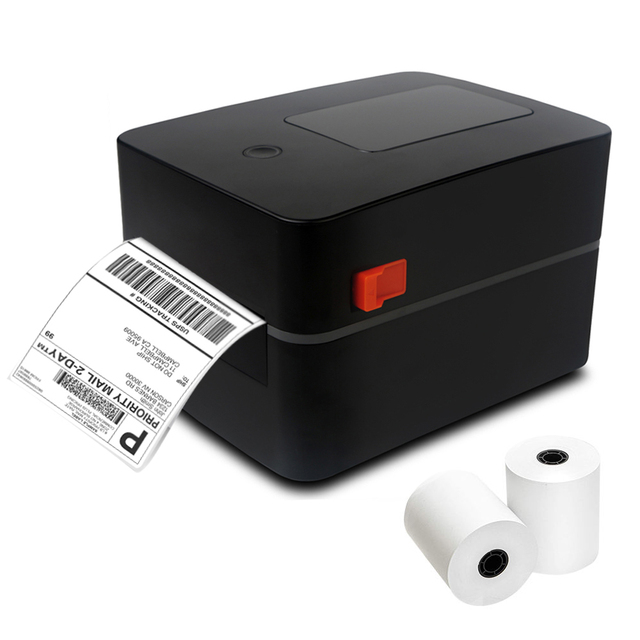 High Quality 4*6" Thermal Printer Barcode Label Machine for Express Warehouse Shipping 4-in-1 USB One Thermal Printer Used Good