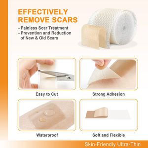 Carbou Medizinisches Silikon-Tape zur Schmerzfreien und Effektiven Narbenentfernung - Weiches Narbenpflaster - Product Image 3