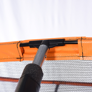Zoshine <span class=keywords><strong>Trampoline</strong></span> Robuste pour Enfants avec Panier de Basketball, <span class=keywords><strong>Poteaux</strong></span> Arqués, Tapis de Rebond Sûr pour la Famille - Offre Spéciale - Product Image 2