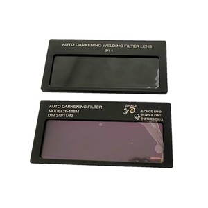 Lente de soldadura de oscurecimiento automático de color verdadero OEM ajustable de sombra de filtro de soldadura de oscurecimiento automático de - Product Image 1