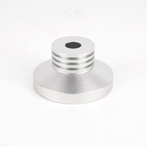 Pieds d'isolation pour tourne-disque en aluminium usiné CNC sur mesure, anodisés, anti-choc pour lecteur de disques vinyles HiFi - Product Image 2