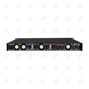 Amplificador de Potencia OEM EIF de Alta Potencia de hasta 3500W, Modelo D4-1800/2200/3000/3500, 4 Canales, Clase D, 1U, con Metal, para DJ y Fiestas, 8 ohmios - Product Image 4