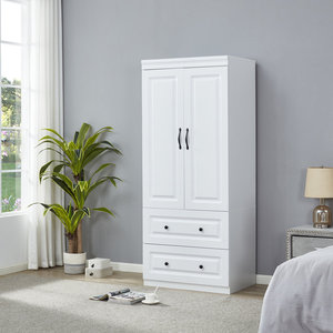 Armario moderno para ropa, armario sencillo, <span class=keywords><strong>quarda</strong></span> roupa, diseños de dormitorio, organizadores de armario blancos, armario de fácil almacenamiento, armarios de madera - Product Image 6