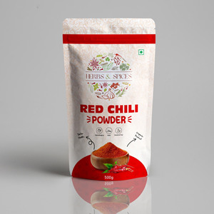 Sachets de poudre alimentaire personnalisés au curcuma, moringa, <span class=keywords><strong>cannelle</strong></span> et <span class=keywords><strong>piment</strong></span>, sachets d'assaisonnement, sacs d'emballage alimentaire à fond plat, sacs Mylar thermoscellables - Product Image 3