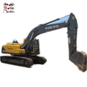 Volvo ec210 escavadeira feita na coréia do sul, com baixa hora de trabalho, volvo 20 ton crawler