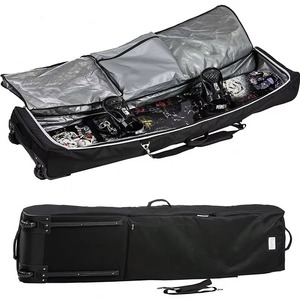 Échantillon gratuit : Sac de voyage pour snowboard et ski avec renfort 1680D et double rembourrage pour une durabilité accrue - Product Image 4