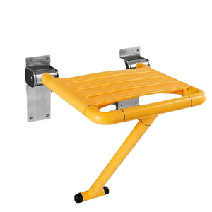 Siège de douche pliable Ji Tu pour salle de bain, capacité de charge 250 kg, antidérapant, fixation murale, pour personnes âgées et handicapées - Product Image 5