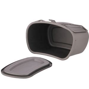 Titanio mensa portatile pentola tazza campeggio escursioni campeggio pic-nic stoviglie da viaggio set di pentole da esterno - Product Image 6