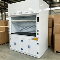 Hotte à fumées pour acide perchlorique avec épurateur humide, Fourniture directe usine, Armoire d'extraction de fumées de laboratoire