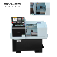 Siyuer TCK40A CNC tour Centre de tournage Machine métal progressant tournage coupe fraisage bois gravure Machine trop machines
