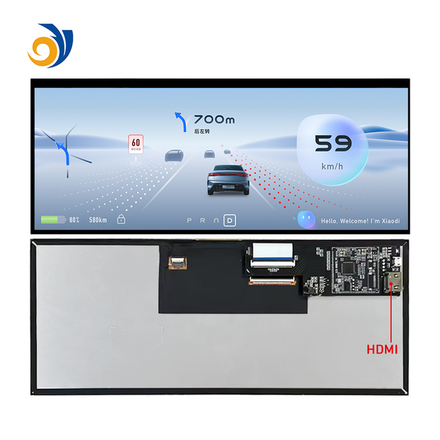 12.3 Inch 1920x720 Bar Stretch Lcd Display with HDM Inertace Controller Board for Car System USB Capacitive Touch Panel