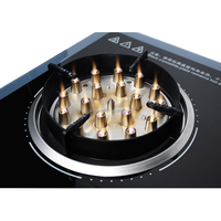 Poêle électrique à flamme unique Lamsword, sans gaz, compact, pour la cuisine, chauffage d'espace, 80% d'efficacité, tube de chaleur en cuivre rouge rapide