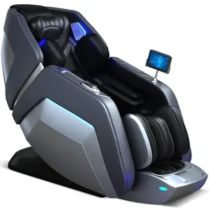 Wholesale 0 Gravity 4D Electric Folding Chair Full Body Shiatsu Kneading Luxury Home Massage Chair With 0 Gravity Recliner
