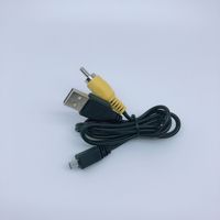 Cable de datos de audio para cámara digital DV de 8PIN a Usb One-to-two Micr