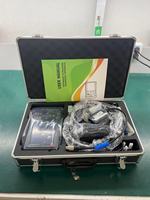 Système d'échographie vétérinaire noir et blanc Amain AMUV12, appareil de diagnostic portable pour chiens et animaux