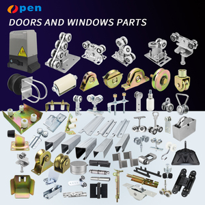 Thép mạ kẽm trượt cantilever bánh xe Kit Heavy Duty 8 bánh xe cantilever cổng con lăn - Product Image 2