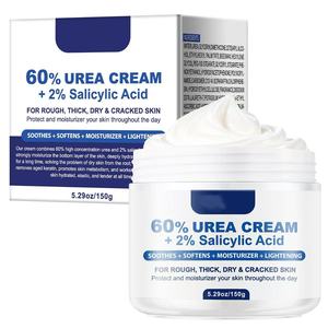 <span class=keywords><strong>Pommade</strong></span> corporelle exfoliante et lissante à l'<span class=keywords><strong>acide</strong></span> <span class=keywords><strong>salicylique</strong></span> 60% et à l'urée 150g, pour peaux sèches et rugueuses, soin quotidien – Offre Spéciale Marque Privée - Product Image 1