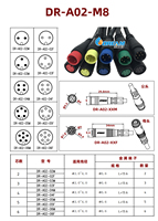 DREAM START M8 Conector hembra a presión Cables de 3 pines E-bike Ebike Motor Cable de extensión Pin Diámetro 1,8 M8 Conector a presión