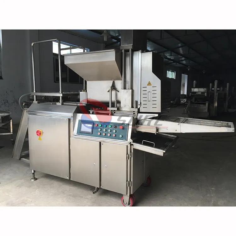 High Quality Automatic Burger Making Machine/ Hamburger Beef Patty Forming Machine