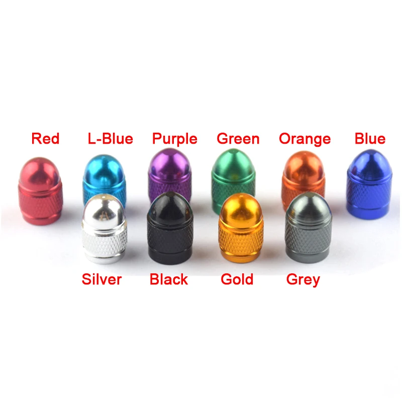 4 шт./набор, колпачки на стержни клапана автомобиля, грузовика, мотоцикла