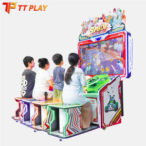 เครื่องเกมแข่ง<span class=keywords><strong>รถ</strong></span>สำหรับเด็ก 4 ที่นั่ง แบบแลก<span class=keywords><strong>ตั๋ว</strong></span> ใช้เหรียญ สำหรับศู<span class=keywords><strong>น</strong></span>ย์รวมความบันเทิงในร่ม - Product Image 3