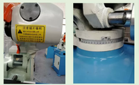 Máquina de corte de tubos de acero, cortadora de tubos semiautomática ss, eléctrica, 275, 315
