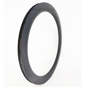Soarrocs 700C จักรยานถนนคาร์บอนไฟเบอร์ลึก60มม. ลึก26มม. ขอบท่อกว้าง <span class=keywords><strong>ud</strong></span>/ 3K 20/24หลุม V เบรค - Product Image 2