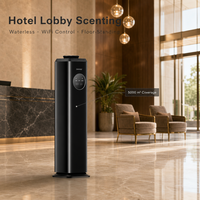 Diffuseur d'arômes commercial de 5000 m³, sur pied, sans eau, Dermey, machine à parfum électrique avec contrôle WiFi pour hall d'hôtel