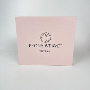 Caja de Regalo Magnética Plegable Rosa de Lujo con Impresión Personalizada para Empaque de Ropa, en Oferta - Product Image 5