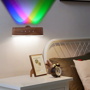 Applique murale Led moderne 360 Angle haut vers le bas luminaire montage intérieur <span class=keywords><strong>maison</strong></span> chambre hôtel rvb coloré éclairage décoration - Product Image 1