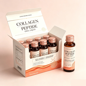 Complément alimentaire en marque privée OEM ODM, collagène en peptides, liquide oral, vitamine C, astaxanthine pour l'éclat de la peau, anti-âge, élasticité de la peau - Product Image 1