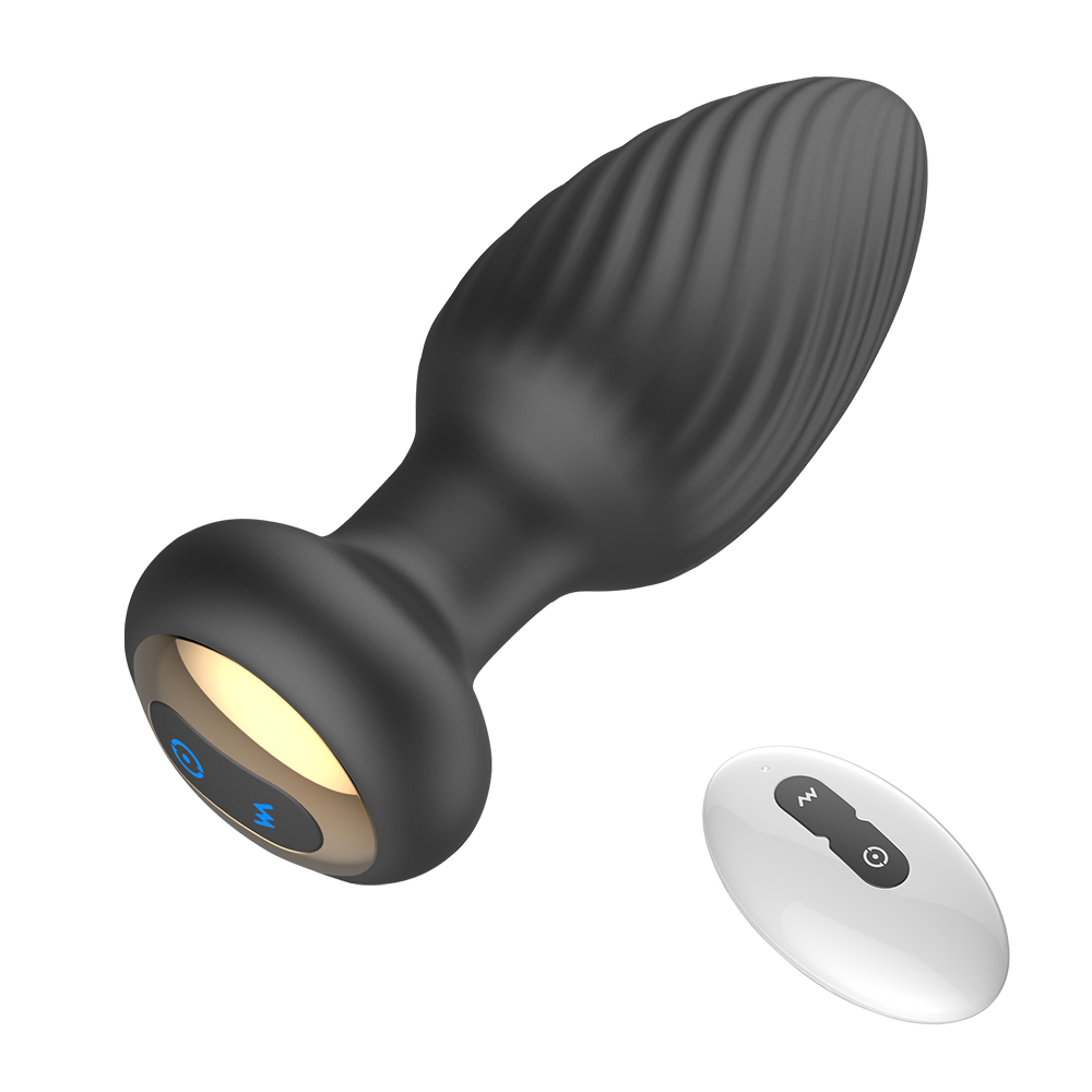 Goditi la marea e ruota il plug anale (piccolo) 63g